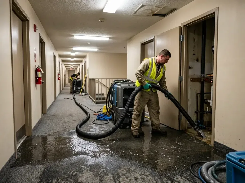 multi-unit-apartment-hallway-f-005 — frequently asked questions, Emergency Burst Pipe Water Extraction & Removal in Inman, SC